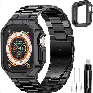REARDEN Compatible Apple Watch Band (Black 38/40/41mm)